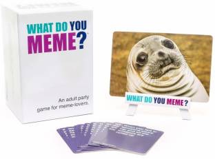 WONDER CREATURES What Do You Meme? Party Game| 3-20 Players |18+ (Multicolor)