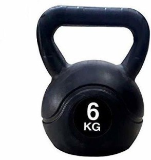 PVC Kettlebells 1-6KG Ajustable Weight Fitness Home Gym Workout Water Kettlebell 