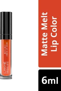 lakme absolute matte melt crazy tangerine