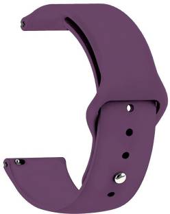 WEWIN Sport Band Compatible with Fitbit Versa/Fitbit Versa 2/Fitbit Versa Lite Edition, Soft Silicone Strap Wristband Versa Smart Fitness Watch- Purple (Watch Not Included) Smart Watch Strap