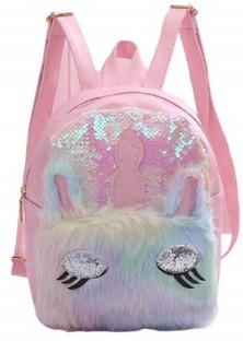 Caresmollett New released Cute Unicorn School Bag Girl Drawstring Bag Children Non Woven Fabric Handtasche Regenbogen Einhorn Snack Backpack None 225