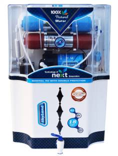 Aqua Skyland Combo Model 18 Ltr Copper filter + Alkaline Vitamin B12 + RO + UF + TDS Water filter Copp...