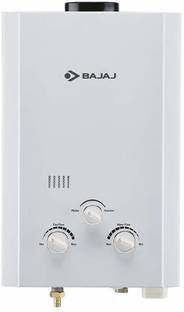 BAJAJ 6 L Gas Water Geyser (MAJESTY DUETTO, White)