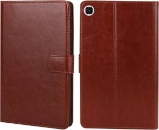 RK Seller Flip Cover for Realme Pad 10.4 inch Plain Design Leather Folio Flip Case with Viewing Stand Protective Cover