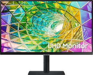 SAMSUNG 27 inch 4K Ultra HD LED Backlit IPS Panel with HDR10, Height Adjustable Stand, Wide Viewing An...