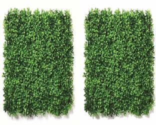 TFH Artificial Grass Tiles For Wall Decoration Pack of 2