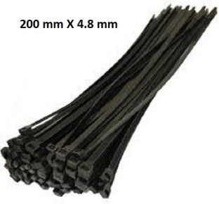Attaches de câble en nylon Noir Xgs Wire Ties Noir TuDu 100 pcs Premium Heavy Duty Zip Ties 