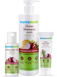 Mamaearth Hair Fall Reduction Combo Onion Oil 25 Ml Mask G Shampoo 400  Reviews: Latest Review of Mamaearth Hair Fall Reduction Combo Onion Oil 25  Ml Mask G Shampoo 400 | Price in India 