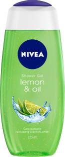 NIVEA Body Wash, Lemon & Oil Shower Gel, Pampering Care with Refreshing Scent of Lemon