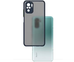 Novo Style Back Cover for Redmi Note 10, Redmi Note 10S Matte Smoke Case Cover With Camera Cap