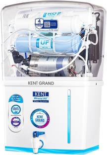 KENT Grand (11119) 8 L RO + UV + UF + TDS Control + UV in Tank Water Purifier