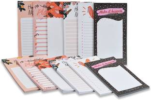 Coi To Do List Notepad Paper Stationery Daily Checklist Goals Reminders Notes Motivational Organizer 50 Sheets Each Set Of 12 Pads Pocket Size Note Pad Unruled 47 Pages Price In India