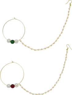Reesha Jewel Gold-plated Plated Brass Nathiya