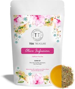 TeaTreasure Olive infusion immunity herbal leaf infusion tea Chamomile, Mint, Rose, Lavender Herbal Infusion Tea Pouch