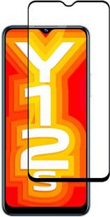 NKCASE Edge To Edge Tempered Glass for Vivo Y12s