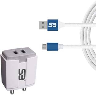 shopbucket Power Adapter 3.4Amp Double USB Port Fast Charger BIS Certified, Auto-detect Technology, wi...