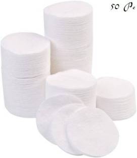 J & F Round Cotton Pad For Makeup remove 50 Pc Makeup Remover