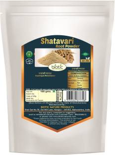biotic Natural SHATAVARI Powder ( Asperagus racemosus ) - 100 g