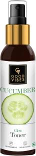 GOOD VIBES Glow Toner - Cucumber (200 ml) Men & Women