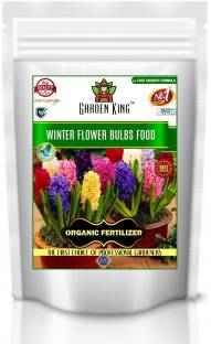 Garden King Winter Flower Bulbs Food, Essential Organic Fertilizer for Winter flower Bulb Plants, Double Filtered with All Required Nutrients and Active Micro-Organism for heavy flowering Fertilizer