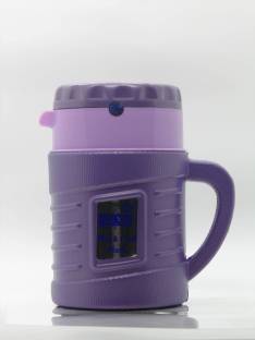 UNICEPT Unbreakable 800 ML Insulated Classic Thermos Flask with Stainless Steel Inner Long Time Hot and Cold for Tea and Coffe,for Travel,Baby hot Milk Storage (Purple)  - 800 ml Steel, Plastic Tea Coffee & Sugar Container