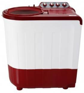 Whirlpool 8 kg 5 Star, Supersoak Technology Semi Automatic Top Load Red