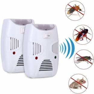 BBD Kitchen Shop Ultrasonic Pest Repeller to Repel Rats, Cockroach, Mosquito, Home Pest & Rodent Repelling Aid for Mosquito, Cockroaches, Ants Spider Insect Pest Control Electric Insect Killer (Suction Trap) Electric Insect Killer Indoor