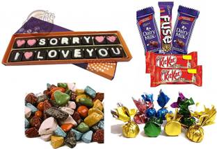 Fabbites I Am Sorry Gift For Girlfriend Boyfriend Husband Wife Gift Pack Of Sorry I Love You Chocolate Message With Kitkat Stone Chocolate And Handmade Chocolate Super Combo Pack Combo Price In India Fabbites I Am Sorry Gift For Girlfriend Boyfriend Husband Wife Gift Pack Of Sorry I Love You Chocolate Message With Kitkat Stone Chocolate And Handmade Chocolate Super Combo Pack Combo Price In India