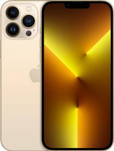 Add to Compare APPLE iPhone 13 Pro Max (Gold, 128 GB) 128 GB ROM 17.02 cm (6.7 inch) Super Retina XDR Display 12MP + 12MP + 12MP | 12MP Front Camera A15 Bionic Chip Processor Brand Warranty for 1 Year ₹1,26,003 ₹1,29,900 3% off Free delivery Upto ₹19,000 Off on Exchange Bank Offer