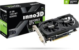 Inno3D NVIDIA GeForce GTX1050 TI 4 GB GDDR5 Graphics Card