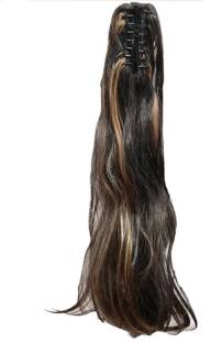 Alizz Golden high lights natural long hair wig stylish wig artificial hair  wig for women girls clutch hair extension straight ladies wig Hair  Extension Price in India - Buy Alizz Golden high