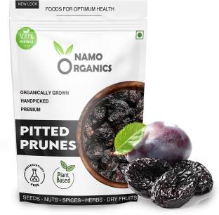 Namo organics 250 Gm - California Pitted Prunes - Dried Premium Seedless prunes Plum Dry Fruit Prunes