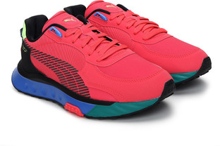 puma blue pink shoes