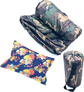 Aim Emporium Rectangular for Outdoor Activities Bag with Air Pillow for Travelling Sleeping Bag