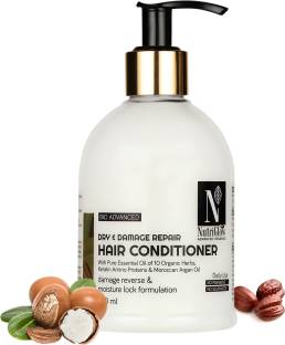 Nutriglow Advanced Organics Bio Advanced Daily Use Dry-damage Repair Hair Conditioner/Argan Oil/No Parabens