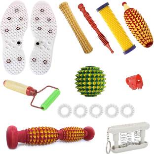 Add to Compare Deltakart GE66 Acupressure Sujok Massager Tools Set Pramidal V cut Wooden Foot Rolller & Acu-Magnetic ... Type: Accupressure Power Source: N/A Multicolor ₹429 ₹1,099 60% off Free delivery