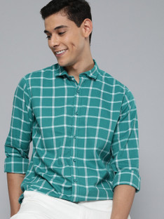 M\u0026H Our Water Men Checkered Casual 