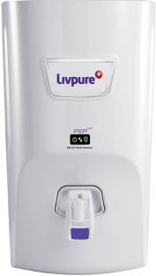 LIVPURE liv-pep-pro+(white) 7 L RO + UV Water Purifier
