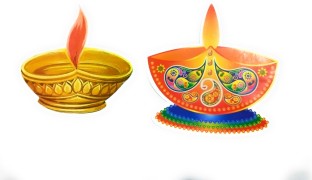 diwali big diya