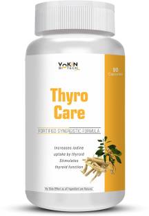 Vokin Biotech Thyro Care Capsules to Support Thyroid and Maintain Healthy Cellular Metabolism