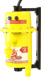 Mr.SHOT 1 L Instant Water Geyser (Classic, Yellow)