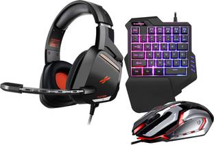 TechGuy4u One Handed Gaming Keyboard 35 Keys Portable Mini ...
