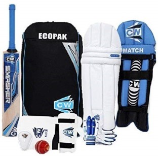 CW Bullet Junior Cricket Kit Size 5 Kashmir Willow Bat Ideal For 9-10 Yr Child 