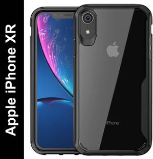Mobikit Back Cover for Apple iPhone XR, Transparent Hybrid Hard PC Back TPU Bumper Impact Resistant Case