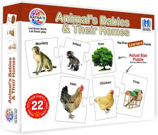 zhirk Animals Babies and Their Homes for Kids. Match The Jigsaw and Learn About Animals Price in India - Buy zhirk Animals Babies and Their Homes for Kids. Match The Jigsaw and zhirk Animals Babies and Their Homes for Kids. Match The Jigsaw and Learn About Animals Price in India - Buy zhirk Animals Babies and Their Homes for Kids. Match The Jigsaw and