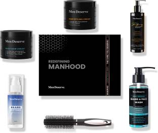 Men Deserve Men Grooming Kit for Hair and Beard Care - Quality Grooming  Products for Men Price in India - Buy Men Deserve Men Grooming Kit for Hair  and Beard Care -