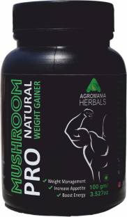 agromania herbals Mushroom Pro Weight Gainer Powder (100% Ayurvedic)