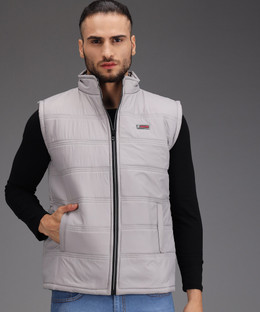 HEMLOCK Half Sleeve Solid Men Jacket 