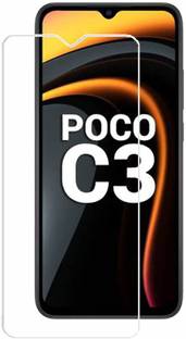 NKCASE Tempered Glass Guard for Poco C3, Poco M2