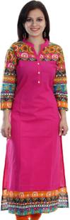 Mokshi Solid Women's Frontslit Kurta